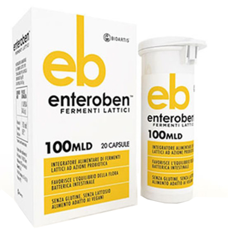 ENTEROBEN 100MLD 20 CAPSULE VEGETALI - Fontenova srl