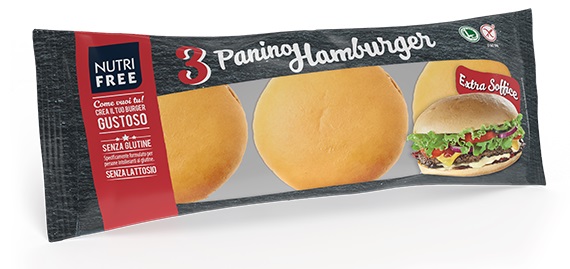 NUTRIFREE PANINO HAMBURGER 110 G - Fontenova srl