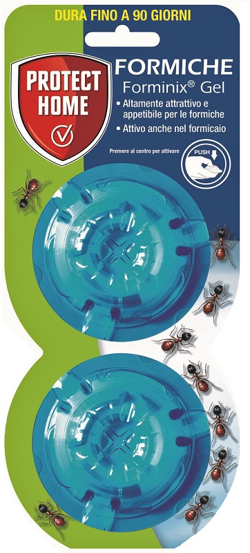 PROTECT HOME FORMINIX GEL FORMICHE TRAPPOLA 2 PEZZI X 2 G - Fontenova srl