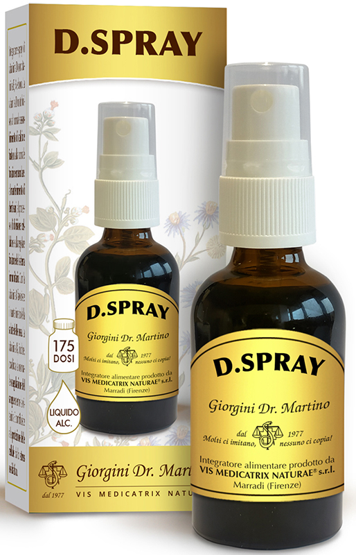 D SPRAY LIQUIDO ALCOOLICO 30 ML - Fontenova srl