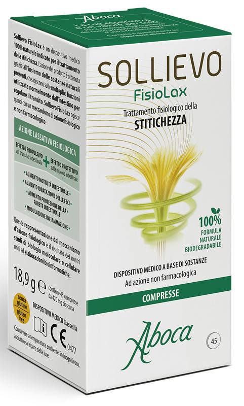 SOLLIEVO FISIOLAX 45 COMPRESSE - Fontenova srl
