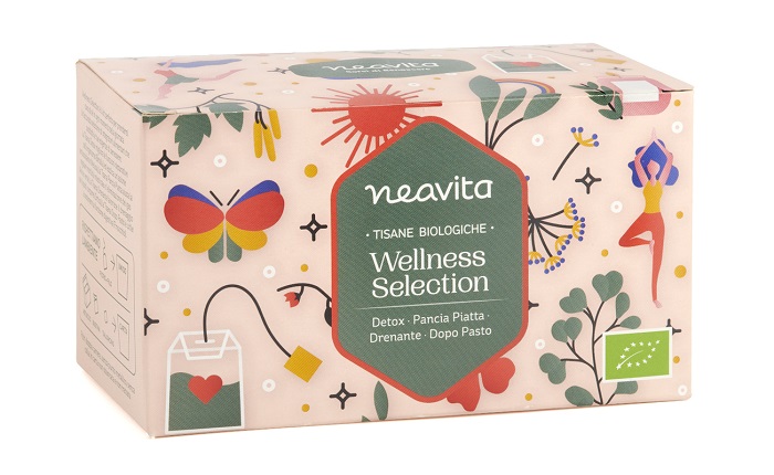 NEAVITA WELLNESS SELECTION SELEZIONE TISANE BIO IN FILTRO - Fontenova srl