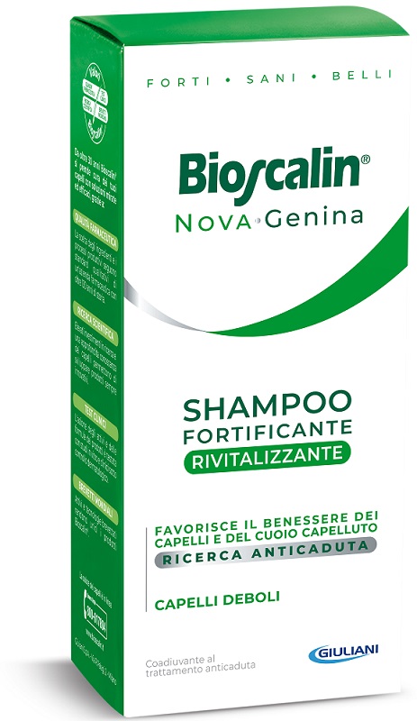 BIOSCALIN NOVA GENINA SHAMPOO RIVITALIZZANTE MAXI SIZE FLACONE 400 ML - Fontenova srl