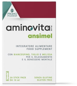 AMINOVITA PLUS ANSIMEL 20 STICK PACK - Fontenova srl