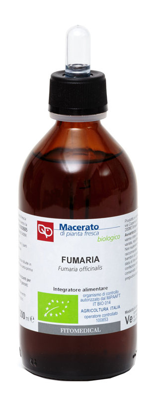 FUMARIA TINTURA MADRE 200 ML BIO - Fontenova srl
