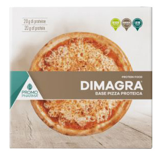 DIMAGRA BASE PIZZA PROTEICA 150 G - Fontenova srl