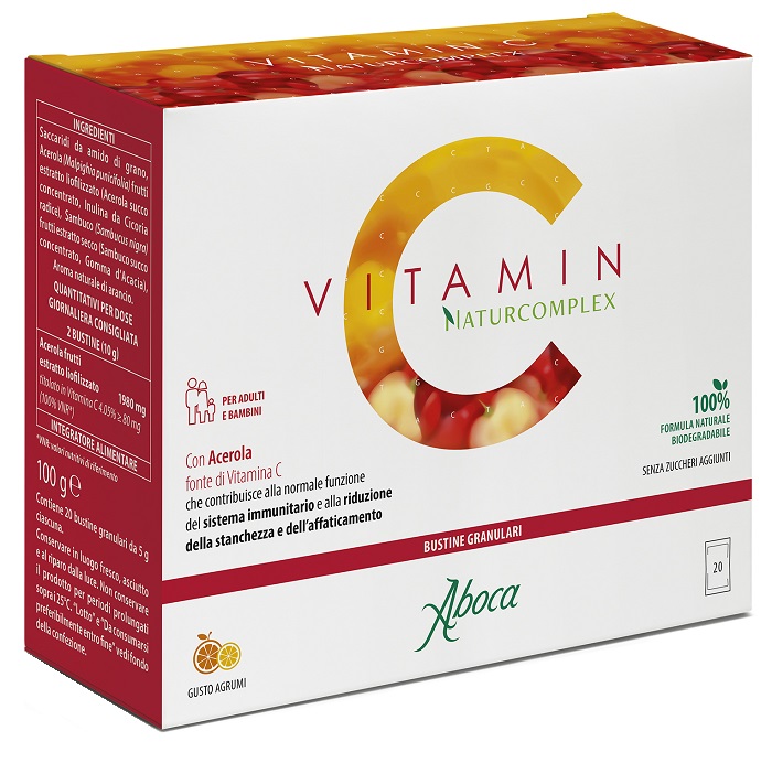 VITAMIN C NATURCOMPLEX 20 BUSTINE - Fontenova srl