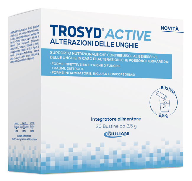 TROSYD ACTIVE ALTERAZIONI UNGHIE 30 BUSTINE - Fontenova srl