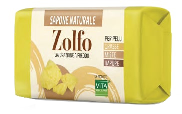 SAPONETTA ZOLFO REGULARIS 100 G - Fontenova srl