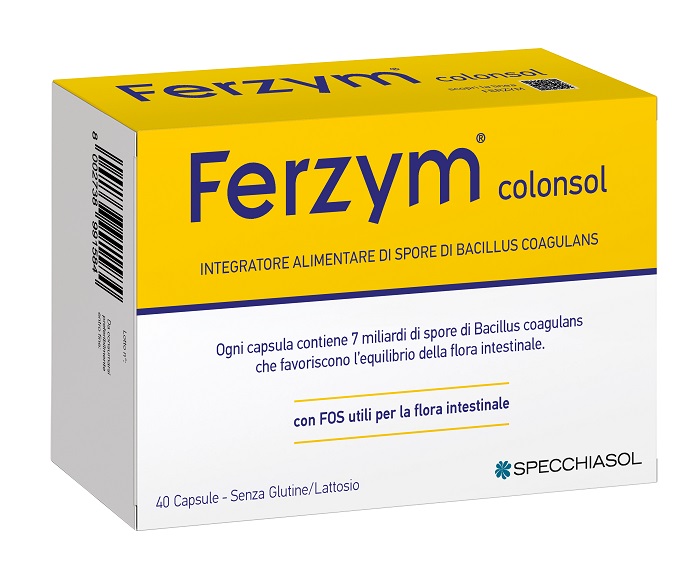 FERZYM COLONSOL 40 CAPSULE - Fontenova srl