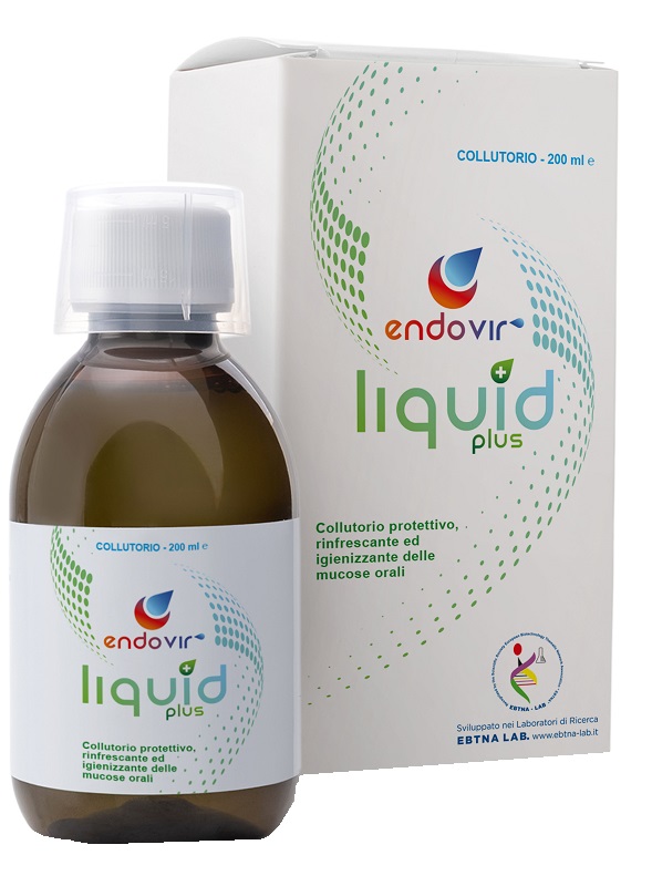 ENDOVIR LIQUID PLUS COLLUTORIO 200 ML - Fontenova srl