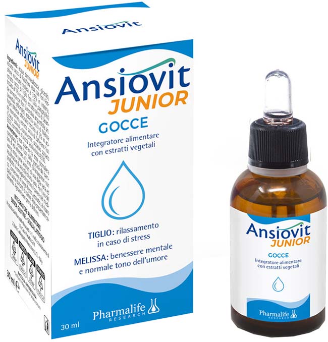 ANSIOVIT JUNIOR GOCCE 30 ML - Fontenova srl