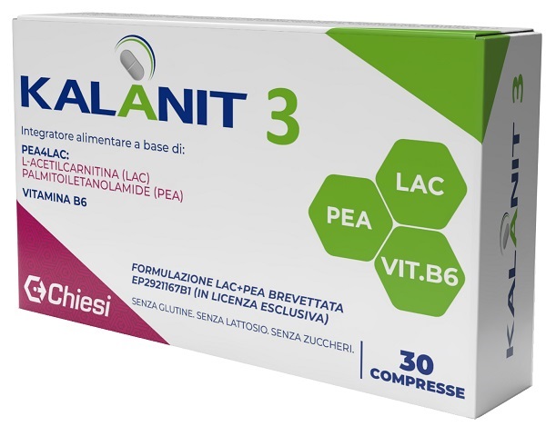KALANIT 3 30 COMPRESSE DA 1475 MG SENZA GLUTINE, SENZA LATTOSIO, SENZA ZUCCHERI - Fontenova srl