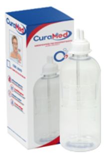 CURAMED GORGOGLIATORE KIT UMIDIFICATORE PER OSSIGENOTERAPIA - Fontenova srl