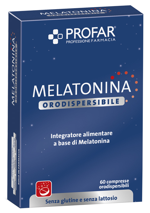 PROFAR MELATONINA ORODISPERSIBILE 60 COMPRESSE - Fontenova srl