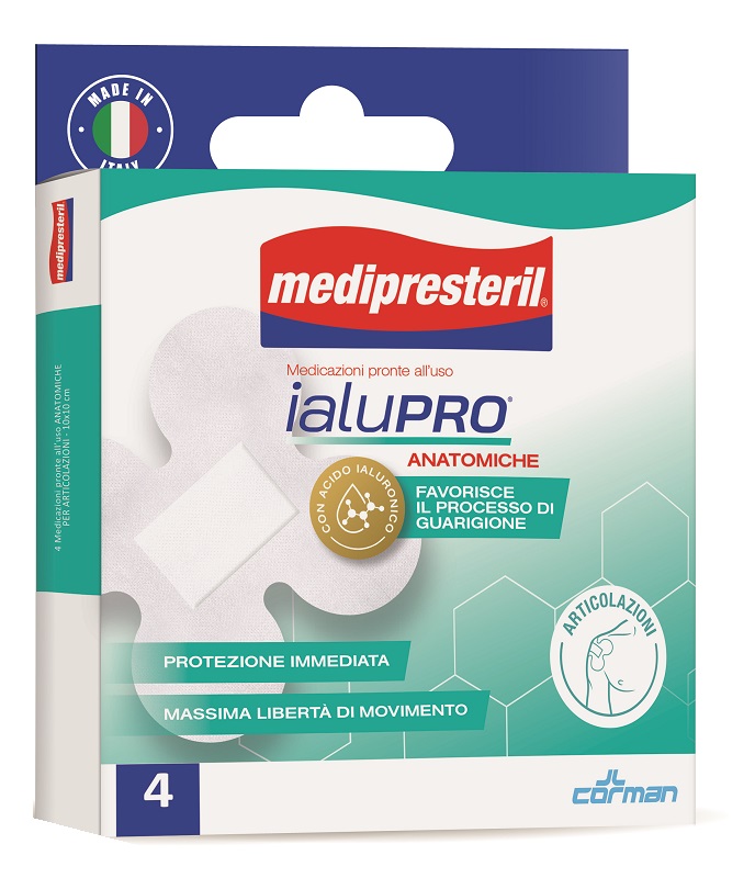 MEDIPRESTERIL IALUPRO ARTICOLAZIONI 10X10 CM 4 PEZZI - Fontenova srl