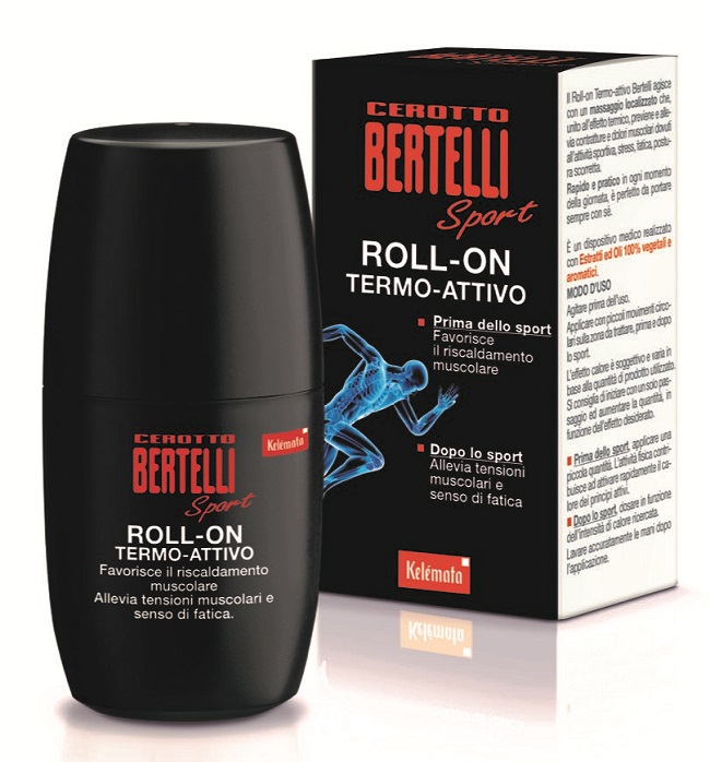 BERTELLI CEROTTO SPORT ROLL-ON TERMO-ATTIVO 50 ML - Fontenova srl