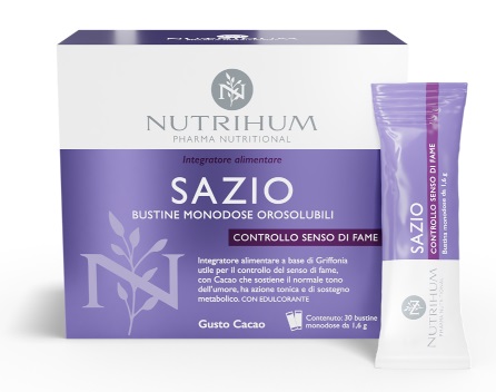 SAZIO NUTRIHUM 30 STICKPACK - Fontenova srl