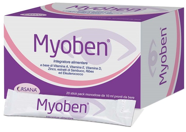 MYOBEN 20 STICK PACK MONODOSE DA 10 ML - Fontenova srl