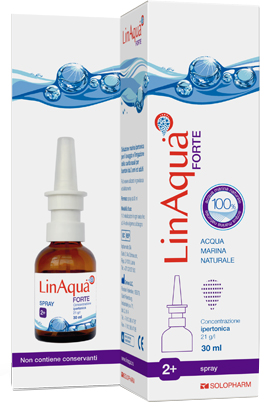 SPRAY IPERTONICO NASALE DECONGESTIONANTE LINAQUA FORTE 30 ML - Fontenova srl