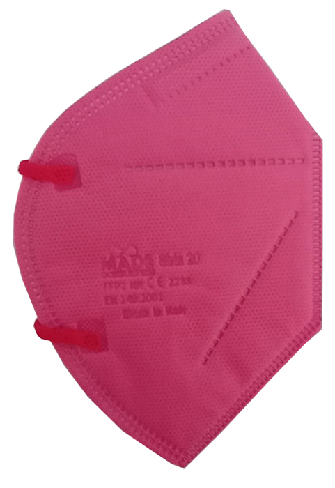 SIRIA 20 SEMIMASCHERA FILTRANTE ANTIPOLVERE FFP2 NR PINK - Fontenova srl