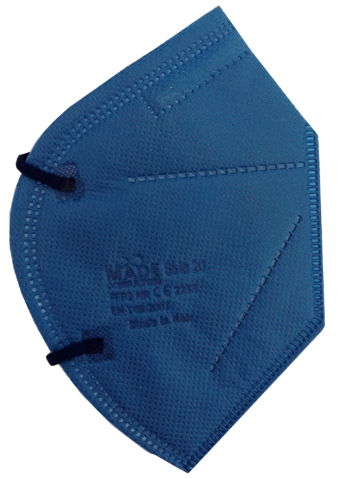 SIRIA 20 SEMIMASCHERA FILTRANTE ANTIPOLVERE FFP2 NR BLUE - Fontenova srl
