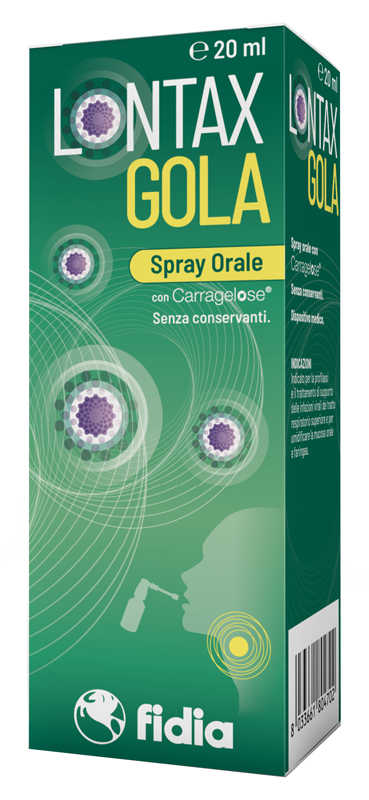 LONTAX GOLA SPRAY ORALE 20 ML - Fontenova srl