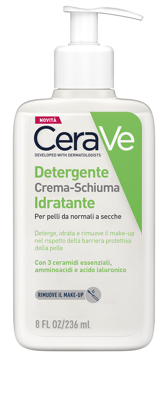 CERAVE CREAM TO FOAM CLEANSER 236 ML - Fontenova srl