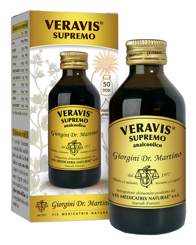 VERAVIS SUPREMO ANALCOOLICO 100 ML - Fontenova srl