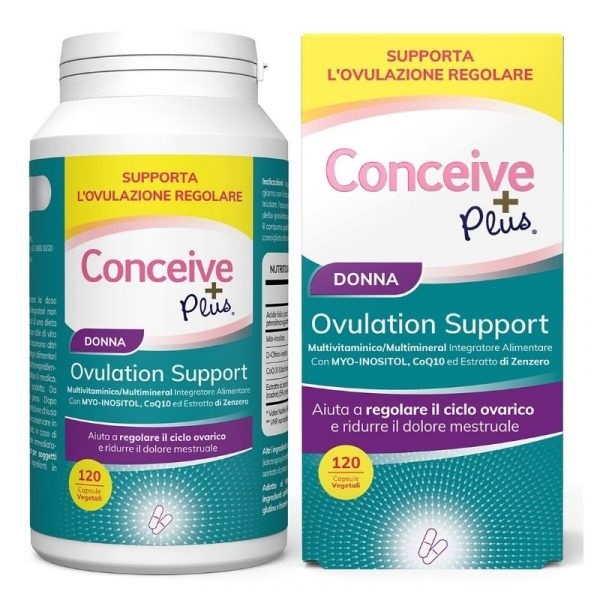 CONCEIVE PLUS SUPPORTO PER OVULAZIONE FEMMINILE 120 CAPSULE - Fontenova srl