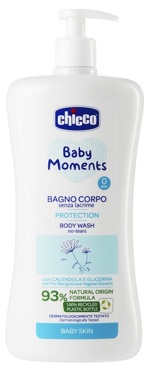 CHICCO BABY MOMENTS BAGNO CORPO SENZA LACRIME PROTECTION 750 ML - Fontenova srl