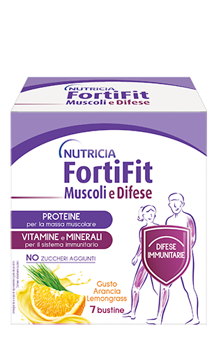FORTIFIT MUSCOLI&DIFESE ARANCIA 7 BUSTINE - Fontenova srl