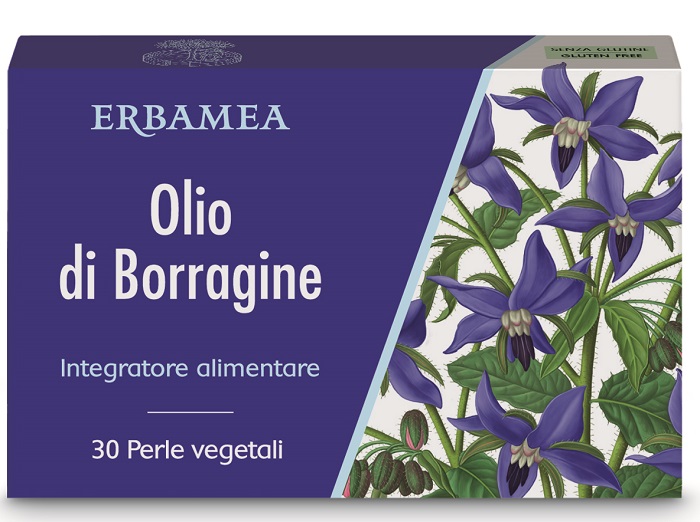 OLIO DI BORRAGINE 30 PERLE VEGETALI - Fontenova srl