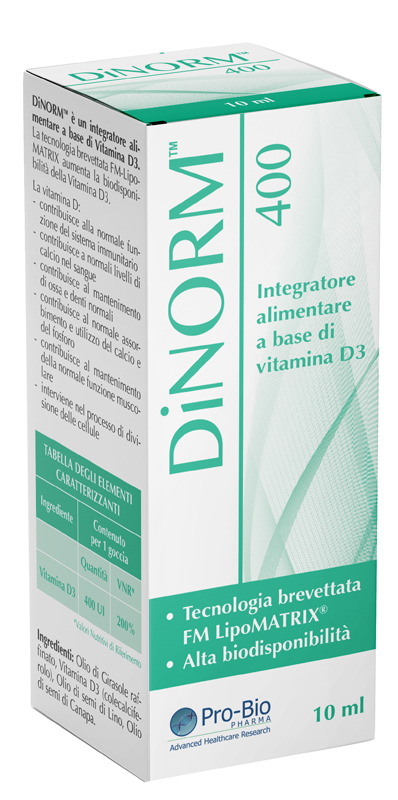 DINORM 400 GOCCE 10 ML - Fontenova srl
