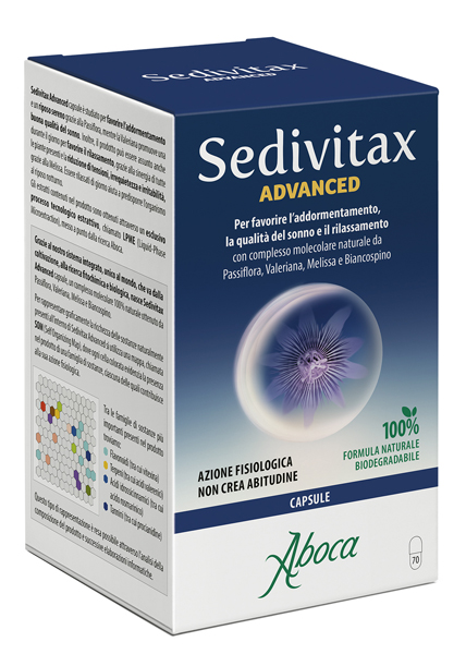 SEDIVITAX ADVANCED 70 CAPSULE - Fontenova srl