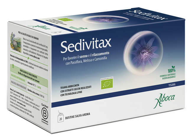SEDIVITAX TISANA 20 BUSTINE - Fontenova srl