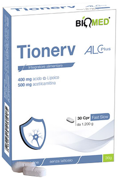 TIONERV ALC PLUS 30 COMPRESSE - Fontenova srl
