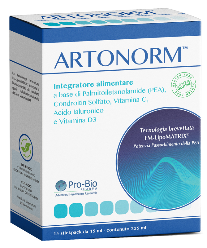 ARTONORM 15 STICKPACK DA 15 ML - Fontenova srl