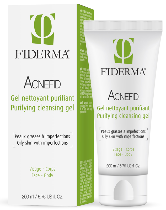 FIDERMA ACNEFID GEL DETERGENTE PURIFICANTE 200 ML - Fontenova srl