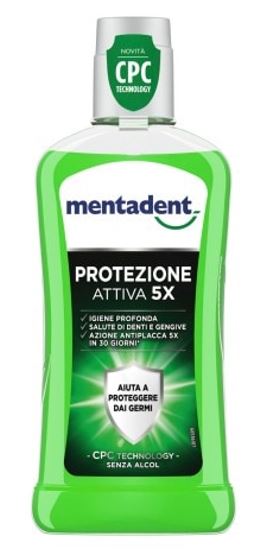 MENTADENT COLLUTORIO PROTEZIONE ATTIVA 400 ML - Fontenova srl