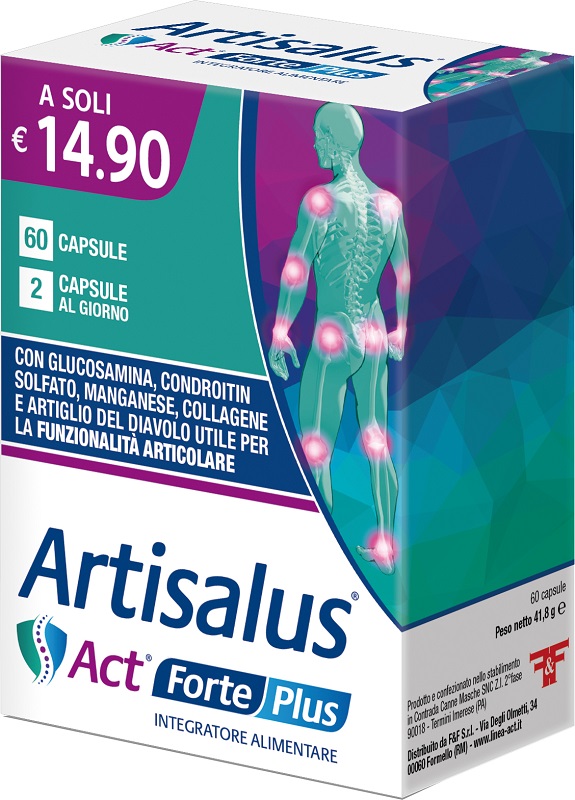 ARTISALUS ACT FORTE PLUS 60 CAPSULE - Fontenova srl