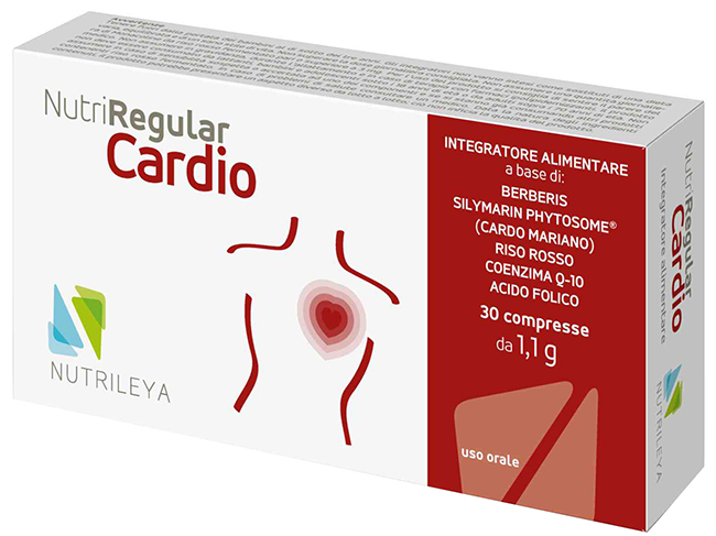 NUTRIREGULAR CARDIO 30 COMPRESSE - Fontenova srl