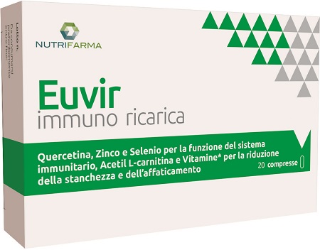 EUVIR IMMUNO RICARICA 20 COMPRESSE - Fontenova srl