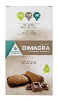 DIMAGRA PLUMCAKE CIOCCOLATO 140 G - Fontenova srl
