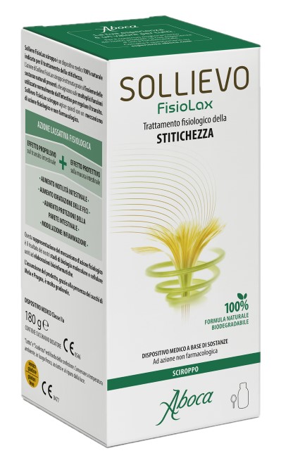 SOLLIEVO FISIOLAX SCIROPPO 180 G - Fontenova srl
