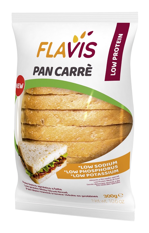 FLAVIS PAN CARRE' APROTEICO 300 G - Fontenova srl