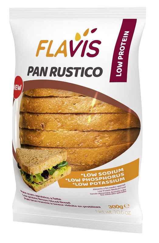 FLAVIS PAN RUSTICO APROTEICO 300 G - Fontenova srl