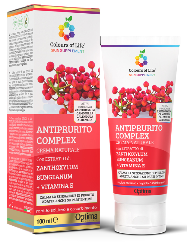 COLOURS OF LIFE SKIN SUPPLEMENTE ANTIPRURITO COMPLEX CREMA 100 ML - Fontenova srl