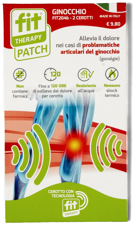CEROTTO FIT THERAPY GINOCCHIO 2 PEZZI - Fontenova srl
