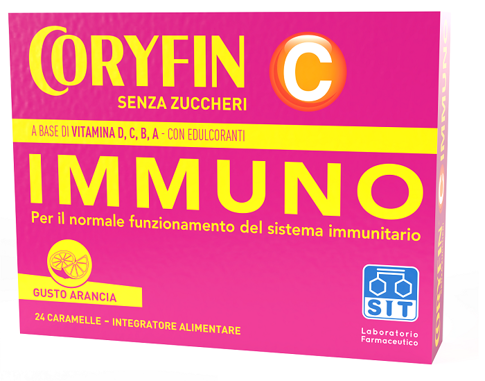CORYFIN C IMMUNO 24 CARAMELLE - Fontenova srl